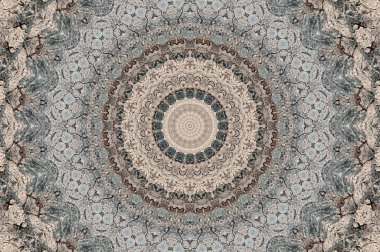 Soyut Renkli Boyalı Kaleydoskopik Grafik Arka Plan. Futu