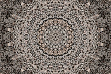 Soyut Renkli Boyalı Kaleydoskopik Grafik Arka Plan. Futu