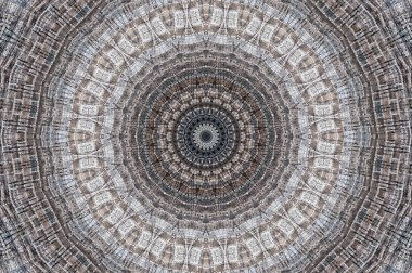 Soyut Renkli Boyalı Kaleydoskopik Grafik Arka Plan. Doku ile Fütüristik Psychedelic Hipnotik Fon Desen. Halk Etnik Çiçek Süs Mandala. Vintage Dekoratif Geometrik Mozaik