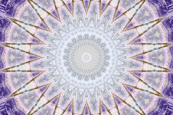 Abstraktní Barevný Malovaný Kaleidoskopický Grafický Podklad Futuristický Psychedelický Vzor Hypnotického — Stock fotografie