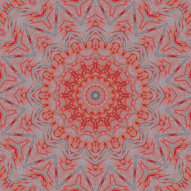 Simetrik desenli grunge renk dokusu