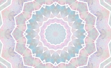 Desenli simetrik arkaplan