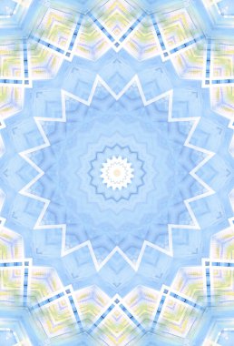 Desenli simetrik arkaplan