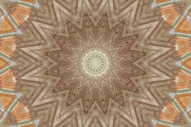 Simetrik desenli eski grunge arkaplanı