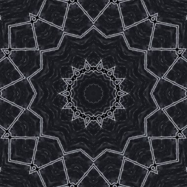 Noktalarda paslı metal desen boya ve gamzeler