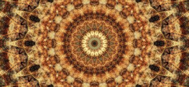 Simetrik desenli grunge renk dokusu