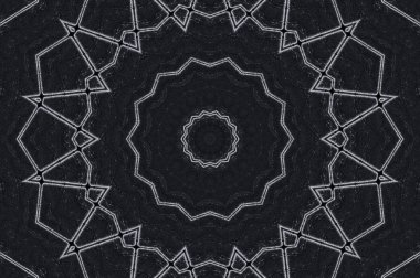 Noktalarda paslı metal desen boya ve gamzeler