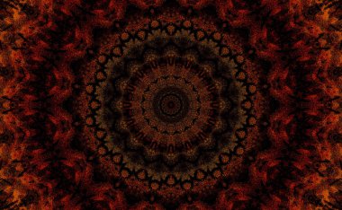 Simetrik desenli grunge renk dokusu