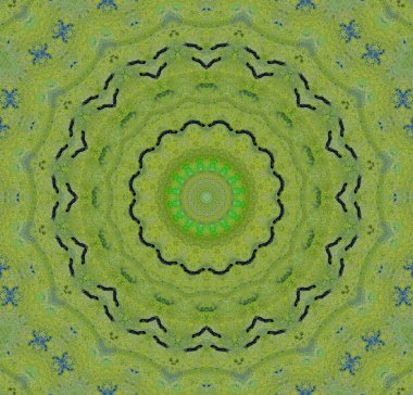 Simetrik desenli grunge renk dokusu