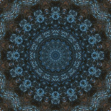 Eski boyalar ve alçıdan oluşan mavi dokular ya da arka plan duvarları