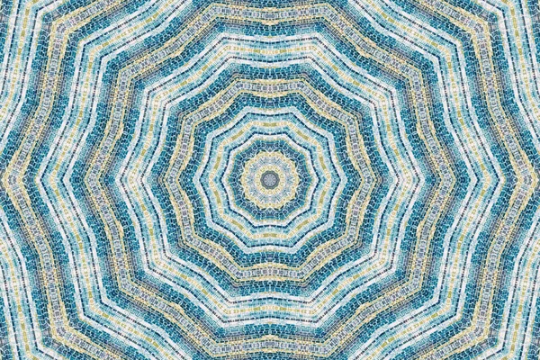 Färgglada mosaik av olika stenar — Stockfoto
