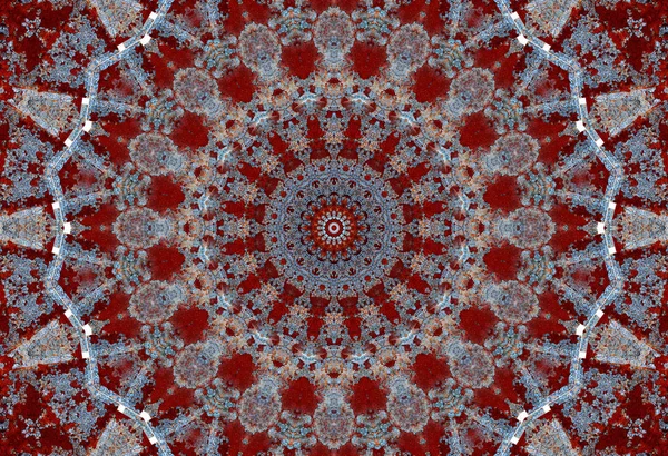 대칭적 패턴을 Grunge — 스톡 사진