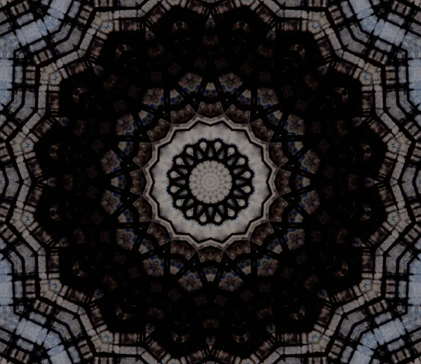 Grunge Color Texture Symmetrical Pattern — Stock Photo, Image