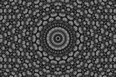 Vignette koyu arkaplanı çizdi