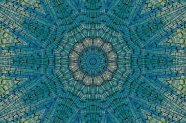 Değişik taşların renkli mozaiği