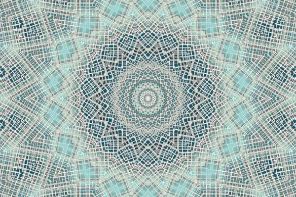 Symmetrischer Geometrischer Grunge Hintergrund — Stockfoto