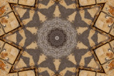 boya ile kahverengi sıva