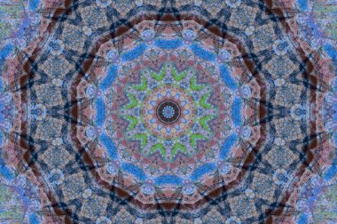 Soyut Renkli Fon Deseni