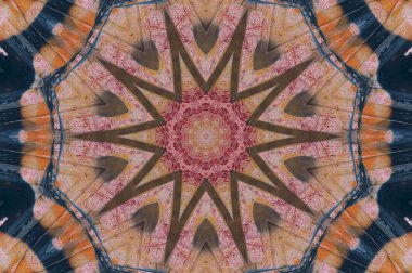 boya ile kahverengi sıva