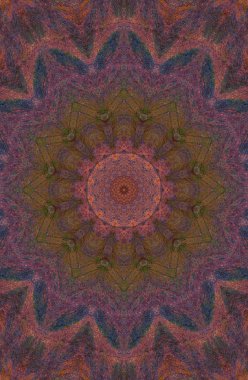 Soyut Renkli Fon Deseni