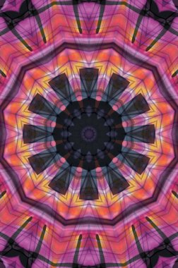 Soyut Renkli Fon Deseni