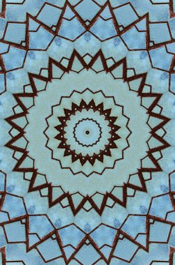 boya ile kahverengi sıva