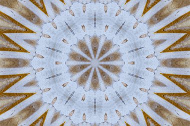 boya ile kahverengi sıva