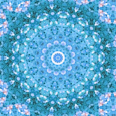 çok renkli mozaik soyut doku geometrik elementlerden oluşturulan