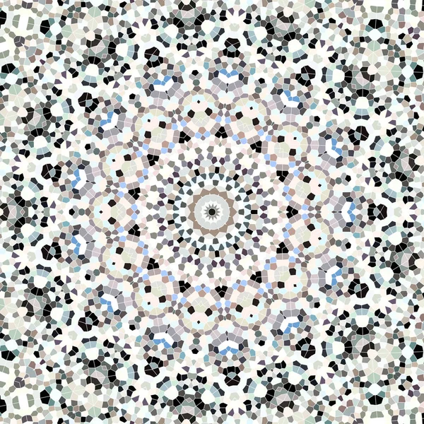 Flerfärgad mosaik abstrakt struktur skapas från den geometriska — Stockfoto