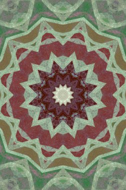 Soyut Renkli Fon Deseni