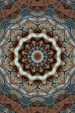 Soyut Renkli Fon Deseni