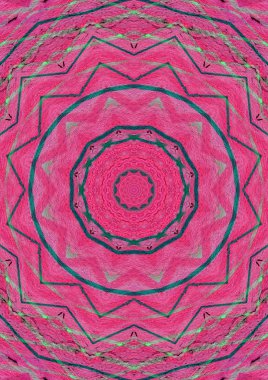 Soyut Renkli Fon Deseni