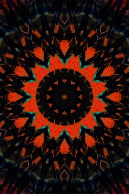 Soyut Renkli Fon Deseni