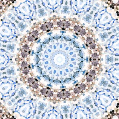 çok renkli mozaik soyut doku geometrik oluşturulan