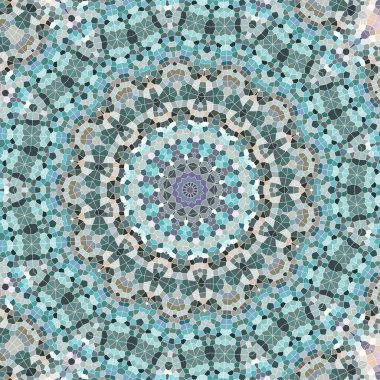 çok renkli mozaik soyut doku geometrik elementlerden oluşturulan