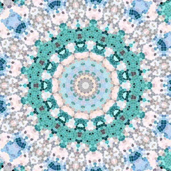 Mehrfarbige Mosaik Abstrakte Textur Aus Den Geometrischen Elementen — Stockfoto