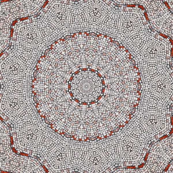 Colorato mosaico di pietre diverse — Foto Stock