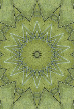 Yeşil grunge duvar arkaplanı