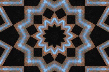 çok renkli mozaik soyut doku geometrik elementlerden oluşturulan