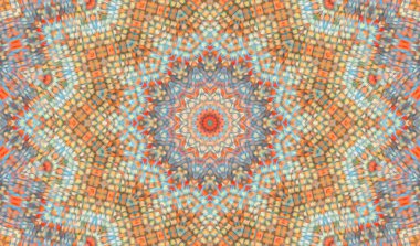 çok renkli mozaik soyut doku geometrik elementlerden oluşturulan
