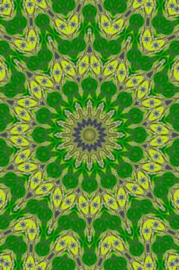 Yeşil grunge duvar arkaplanı