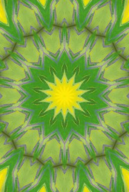 Yeşil grunge duvar arkaplanı