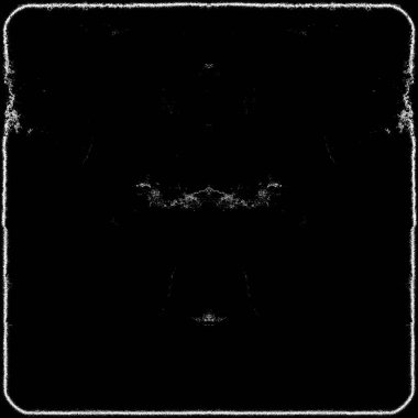 Koyu Grunge Geometrik Deseni