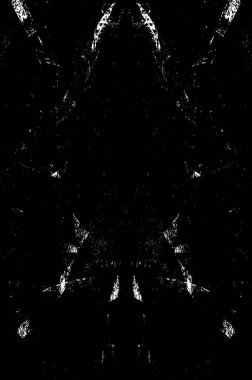 Koyu Grunge Geometrik Deseni