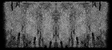 Koyu Grunge Geometrik Deseni