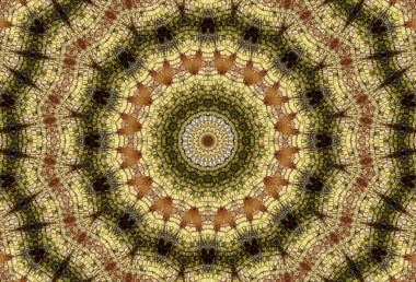 Değişik taşların renkli mozaiği