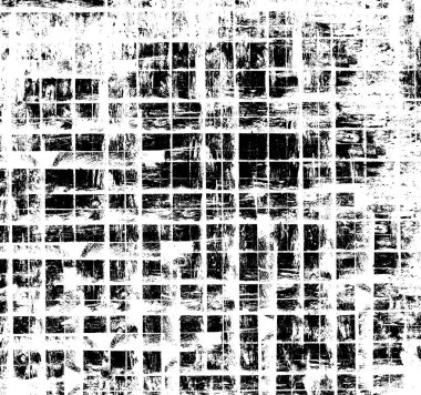 Koyu Grunge Geometrik Deseni