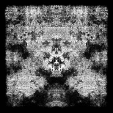 Koyu Grunge Geometrik Deseni