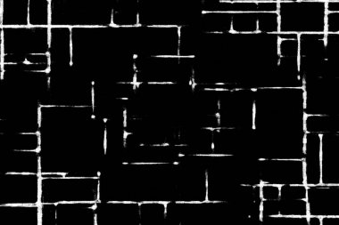 Koyu Grunge Geometrik Deseni