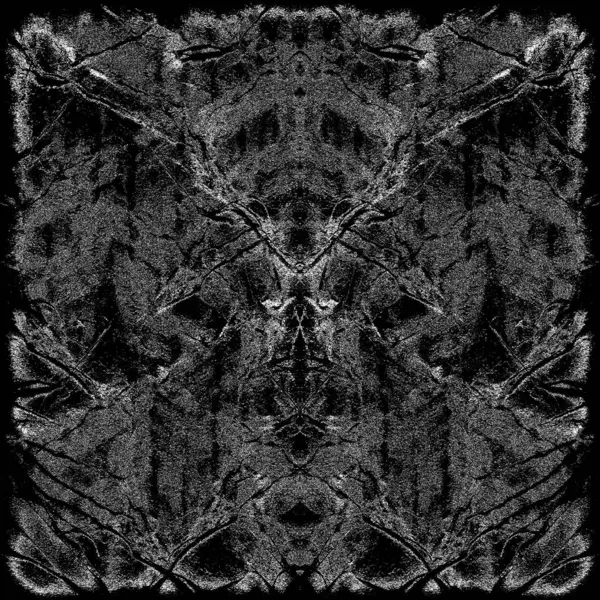 Koyu Grunge Geometrik Deseni